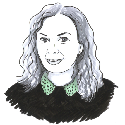 Sketch of Keely Duddin