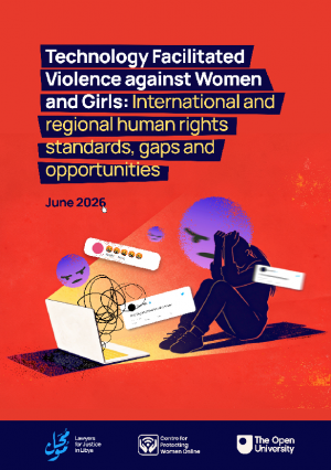 Report Launch on: “Technology-Facilitated Violence against Women and Girls: International and Regional Human Rights Standards, Gaps and Opportunities”.